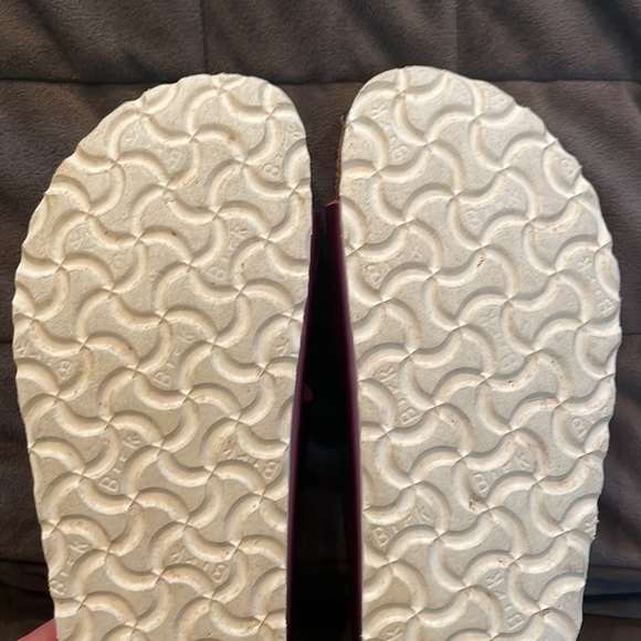 Birkenstock Womens Arizona SFB Fashion Rose Leather SUPER NICE!!! Sz 37 Womens 7 - Picture 9 of 16